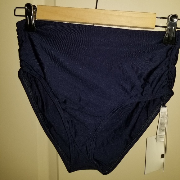 2 piece blue velvet swim suit NWT - Picture 3 of 3